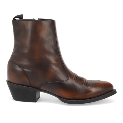 Laredo Fletcher Men's Leather Boots with Zipper