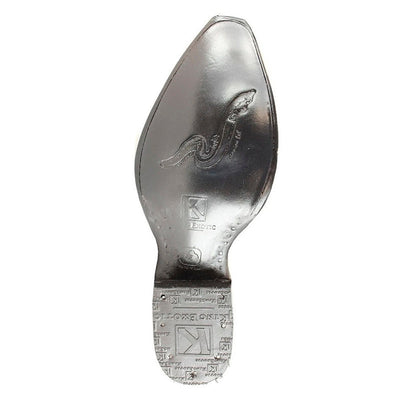 King Exotic Black Eel Snip Toe Boots for Men