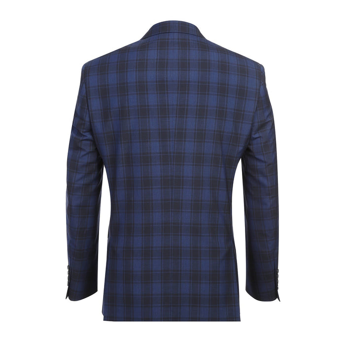 566-1 Men's Slim Wool Suit by Renoir