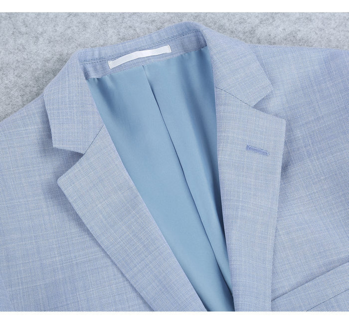 Men's Slim Fit Notch Lapel Suit by Renoir
