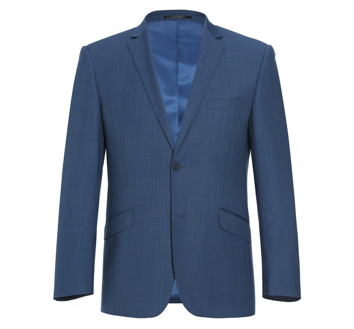 Men's Slim Wool Suit by Renoir, 2-Piece
