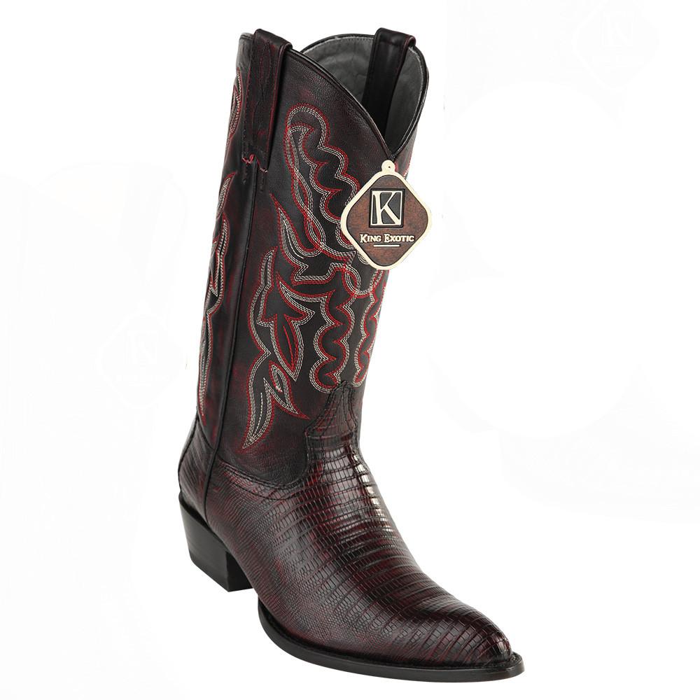 Lizard Western J Toe Boots for Men