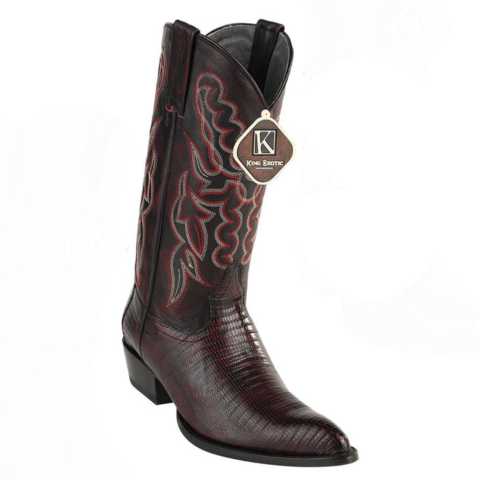 Lizard Western J Toe Boots for Men