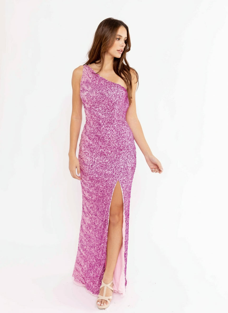 Primavera Couture 3944 - Beaded Sequin Fitted Evening Gown