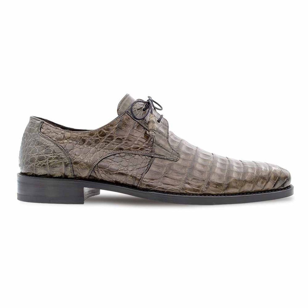 Mezlan Anderson Genuine Crocodile Lace-Up Shoes