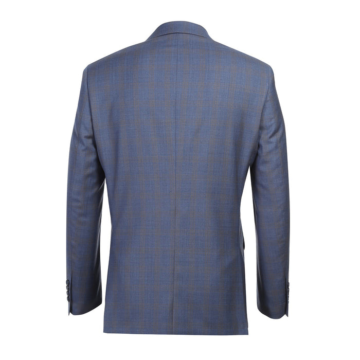 566-2 Men's New Slim Fit Wool Suit by Renoir