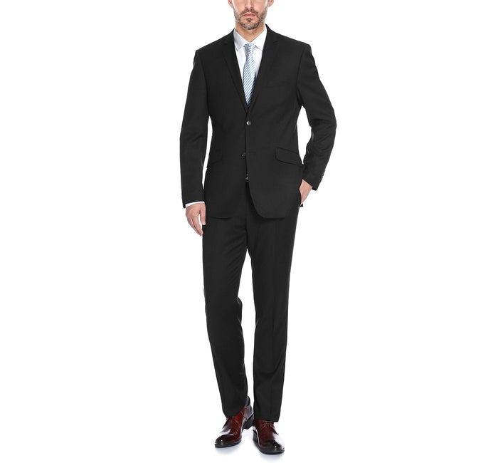 Men's Slim Fit Stretch 2-Piece Suit by Renoir