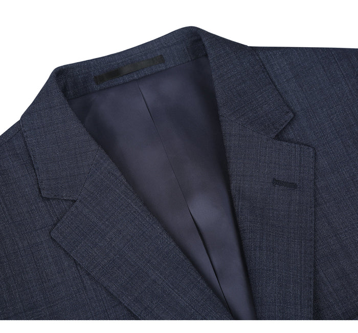 Men's Classic Fit Two Piece Wool Blend Suit
