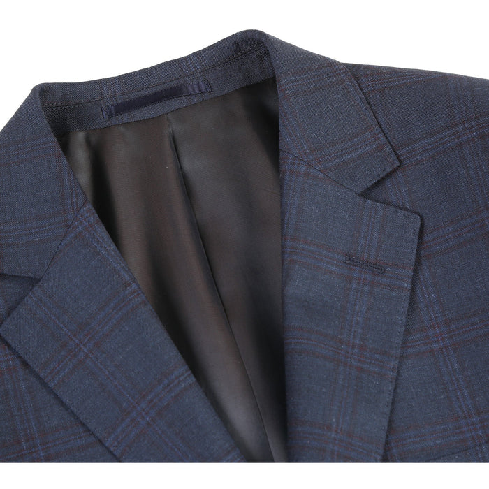 564-5 Slim Fit Wool Suit for Men