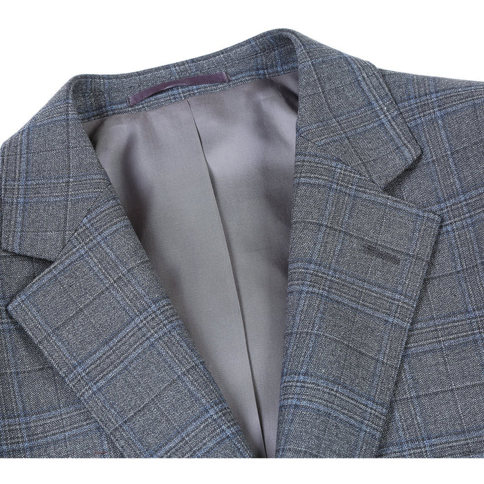Men's Wool Blend Classic Fit Stretch Suit
