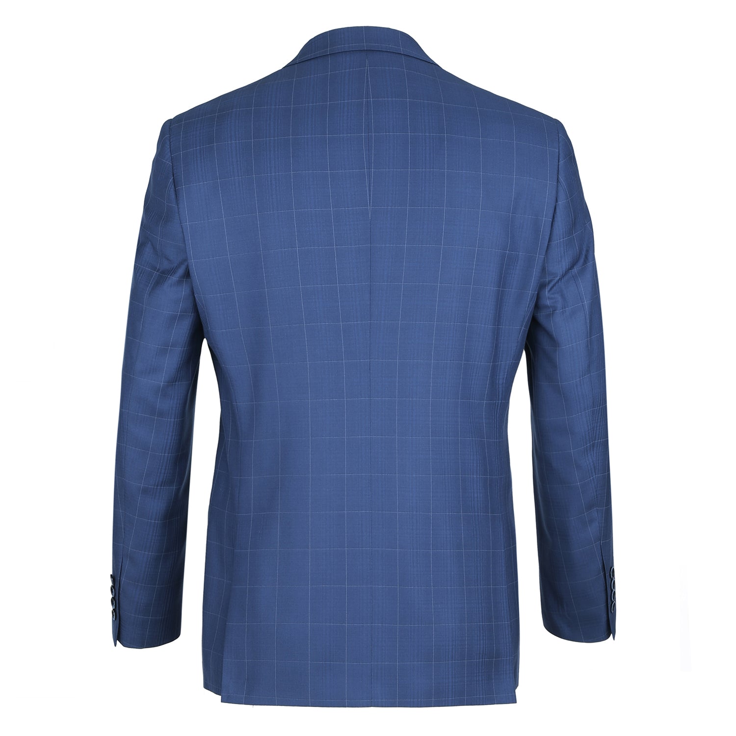 Men's Slim Fit 2-Piece Check Dress Suit