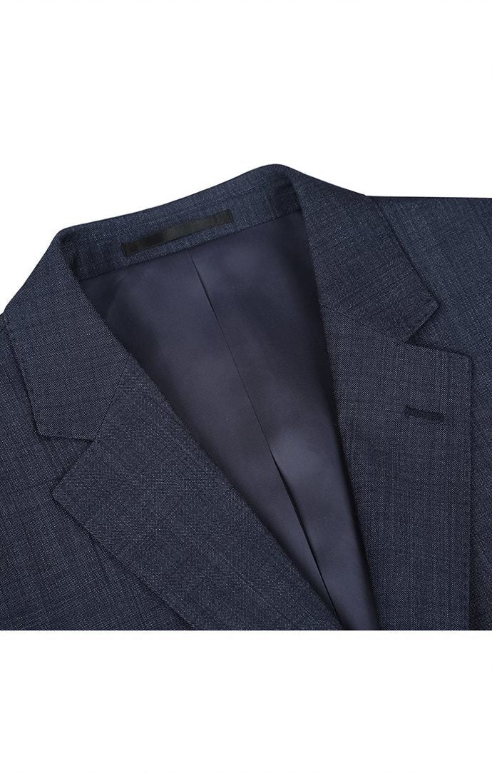 Wool Blend Regular Fit 2 Piece Suit by Renoir