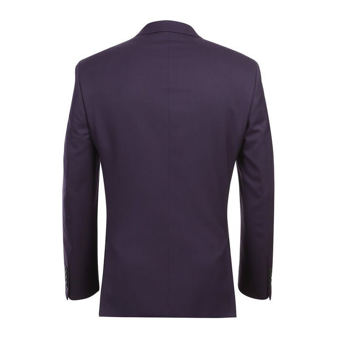 566-4 Men's Slim Fit Wool Suit by Renoir