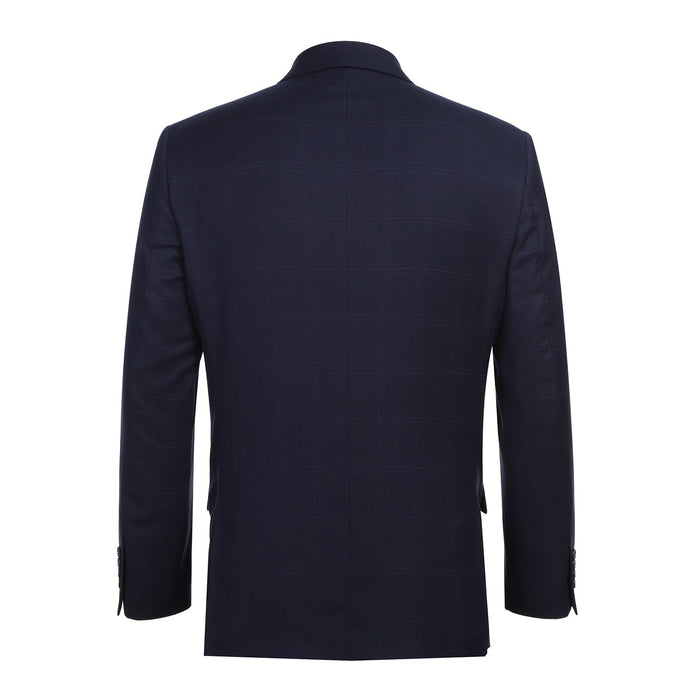 Slim Fit Checked Suit 293-29 for Men