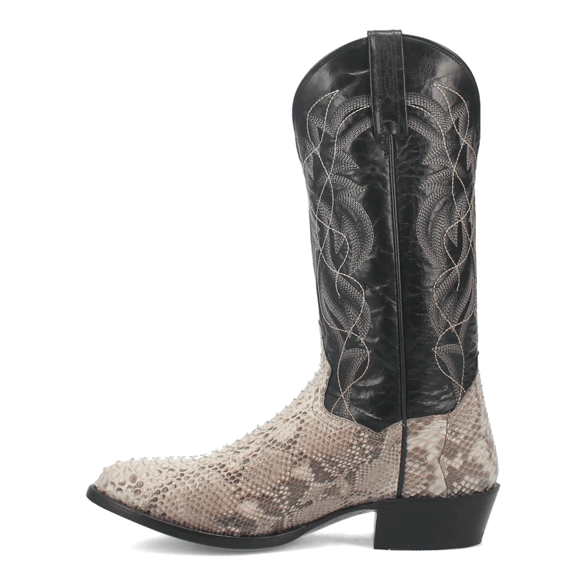 Dan Post Manning Python Snakeskin Boots Natural