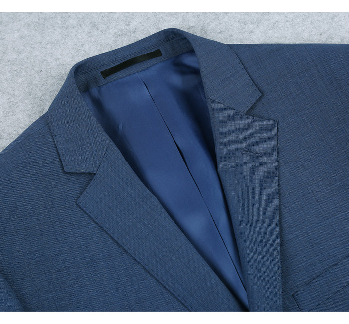 Men's Slim Wool Suit by Renoir, 2-Piece