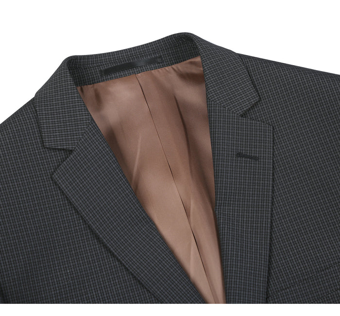 Men's Slim Fit Stretch Dress Suit by Renoir