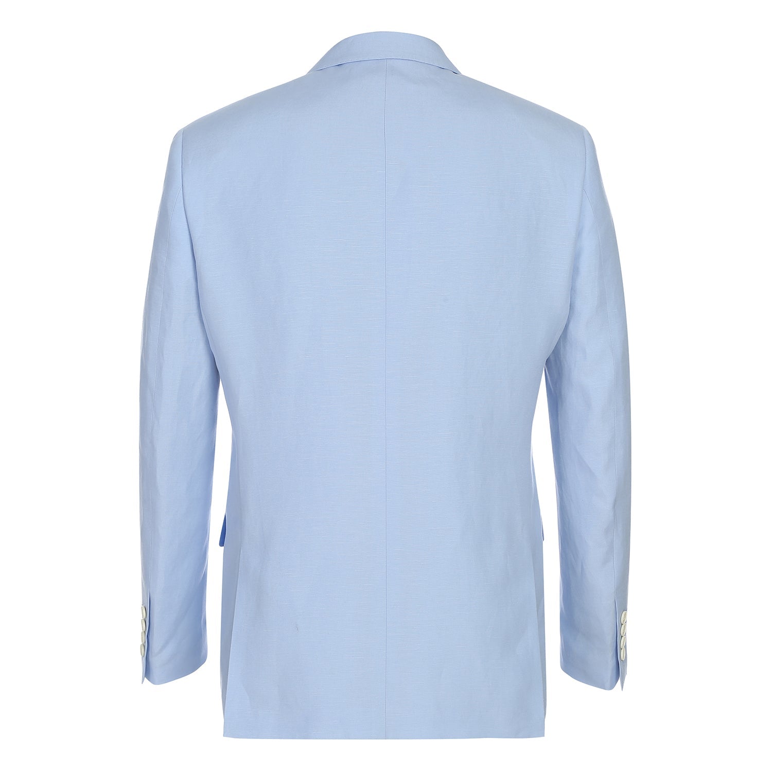 Slim Fit Checked Linen Suit for Men by Renoir