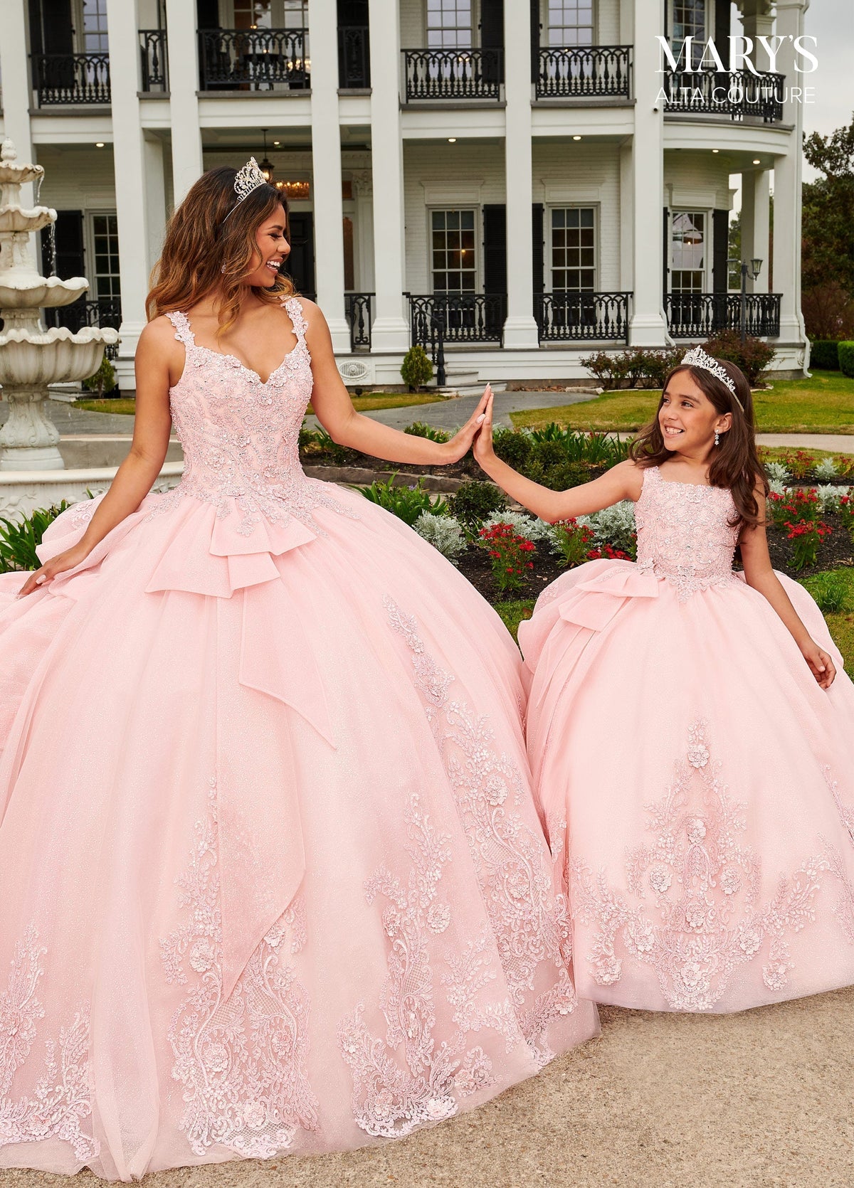 Alta Couture MQ3092 3D Floral Quinceanera Dress