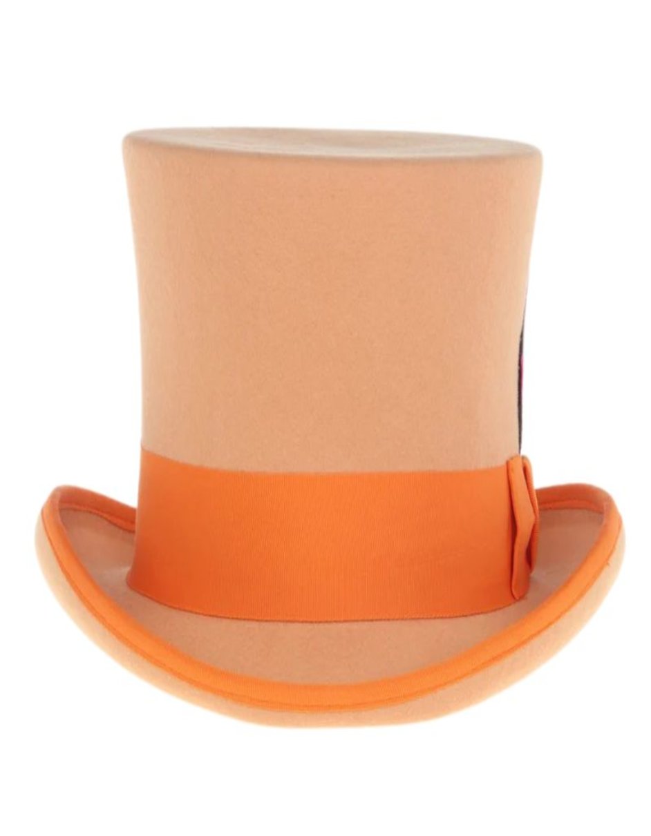 Victorian Steampunk Loden Felt Top Hat