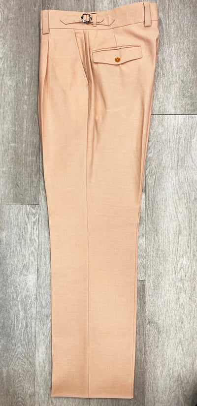 Tiglio Luxe Marbella Blush Wide Leg Pants Size 50