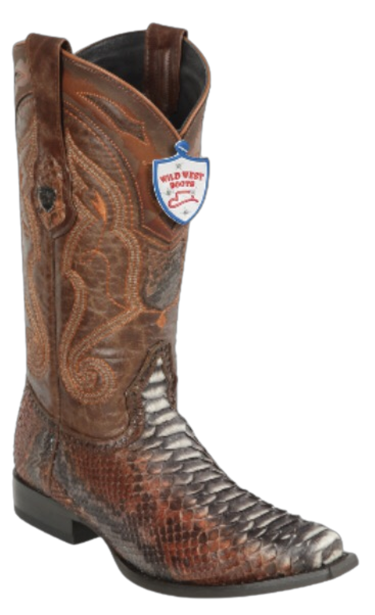 Bota de Pitón Original Punta Recortada by Wild West