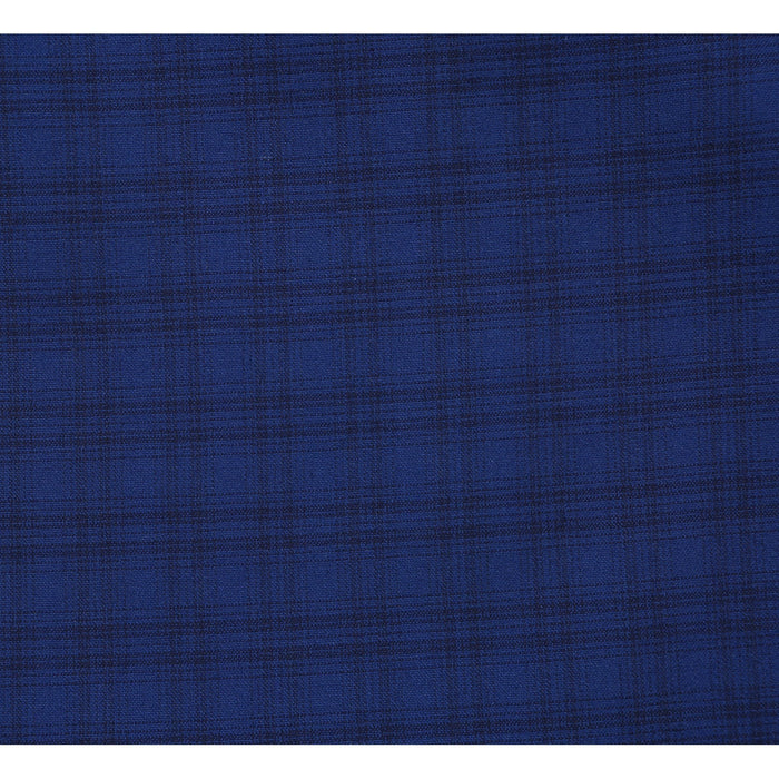 Men's Classic Fit Wool Blend Checked Suit by Renoir