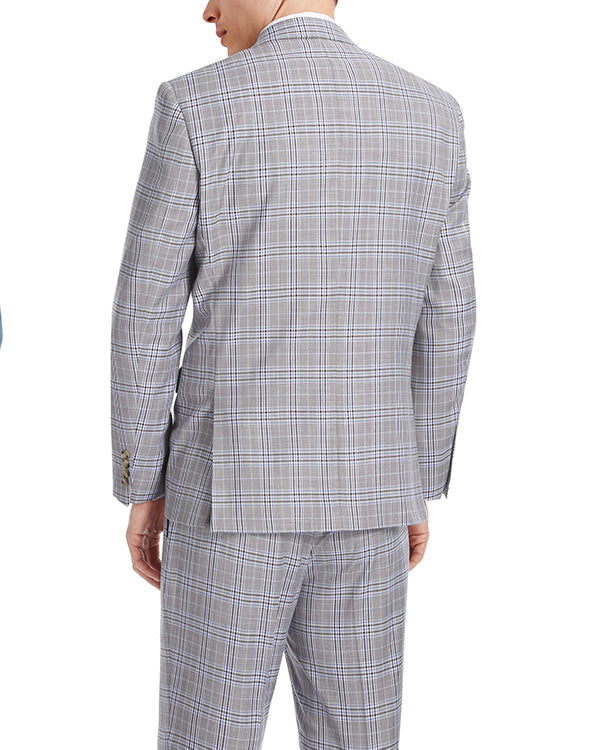 Gerace Collection Glen Plaid Slim Fit Suit