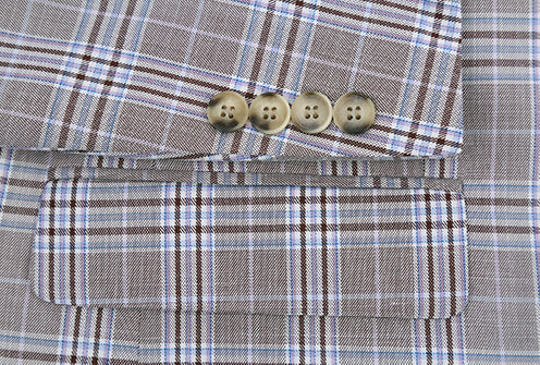 Gerace Collection Glen Plaid Slim Fit Suit