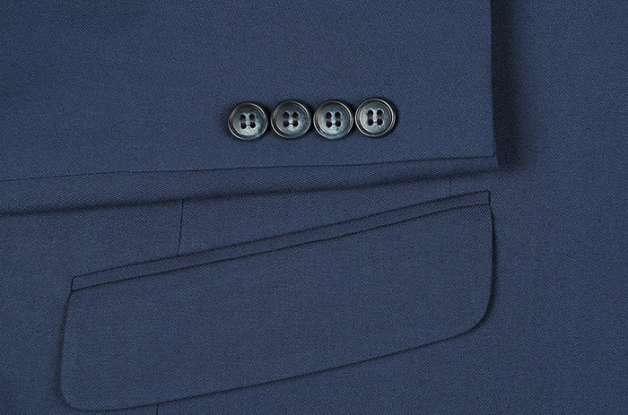 Performance Stretch Slim Fit Suit in Blue