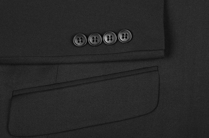Performance Stretch Slim Fit Suit - Black