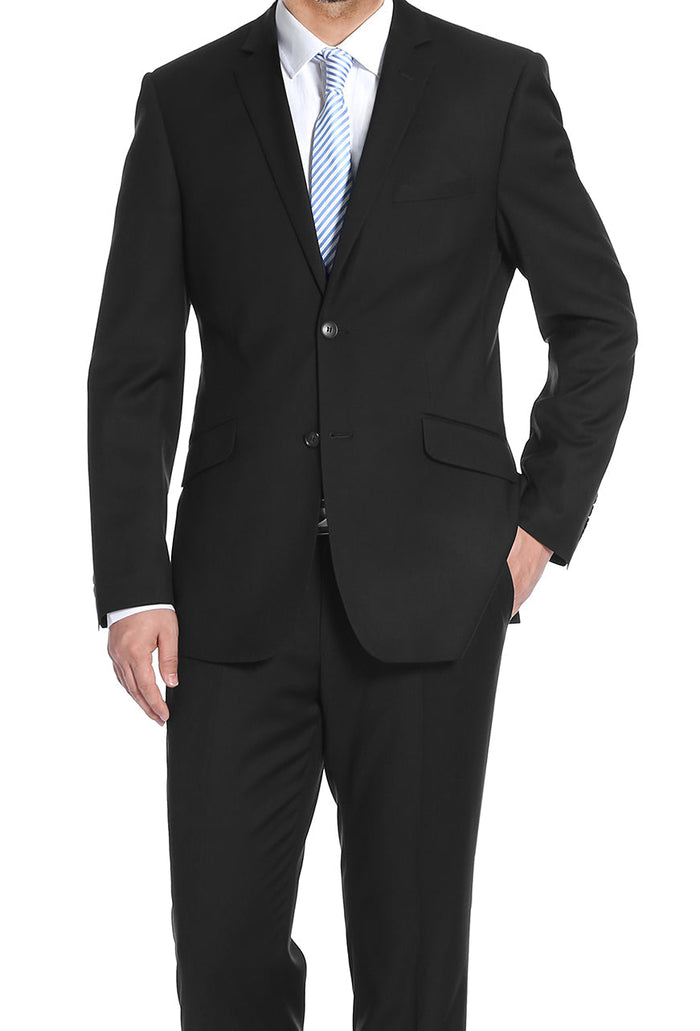 Performance Stretch Slim Fit Suit - Black