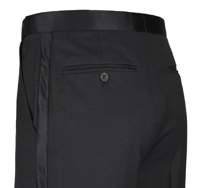 Classic 2 Piece Black Peak Lapel Tuxedo