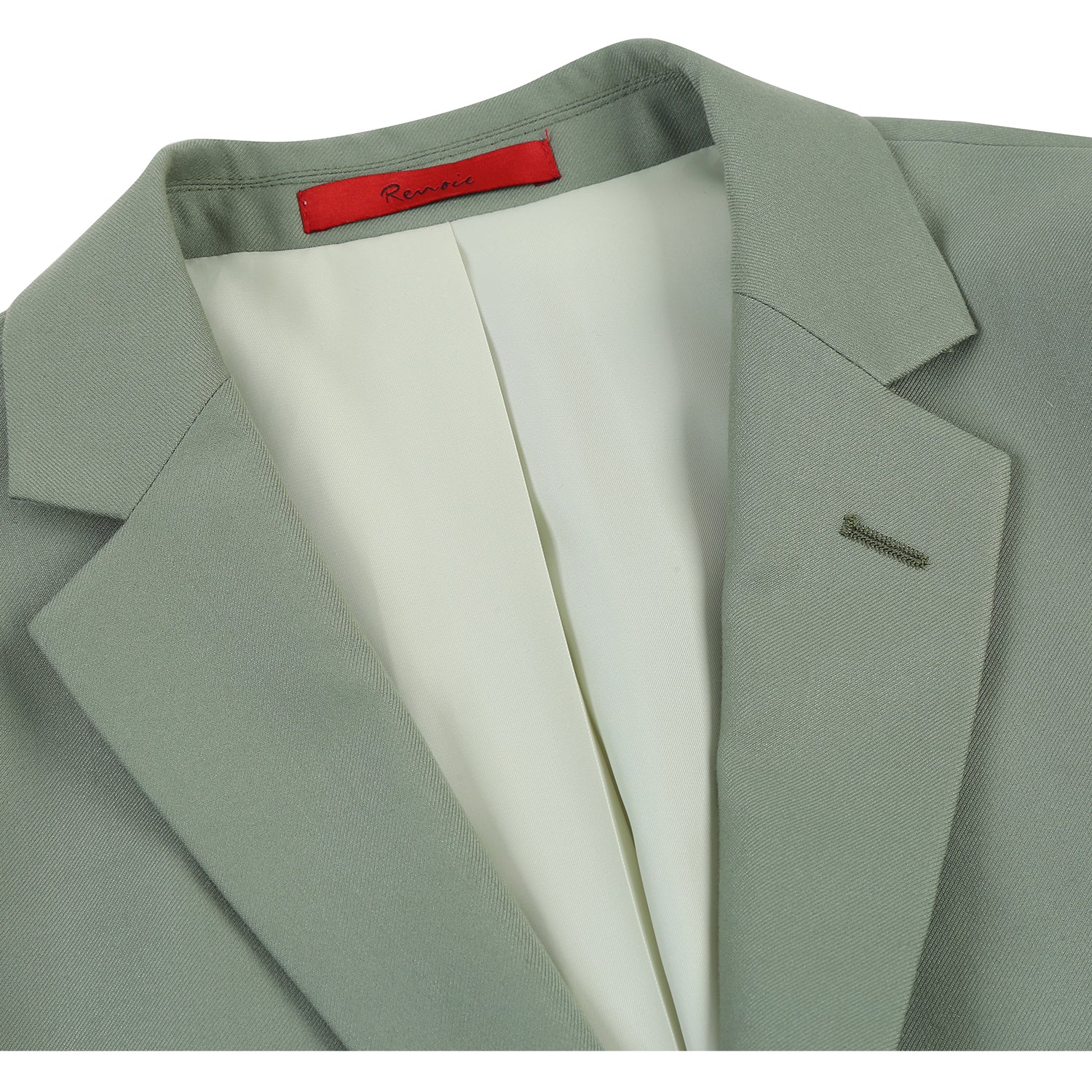 Men's Slim Fit Notch Lapel 2-Piece Suit by Renoir