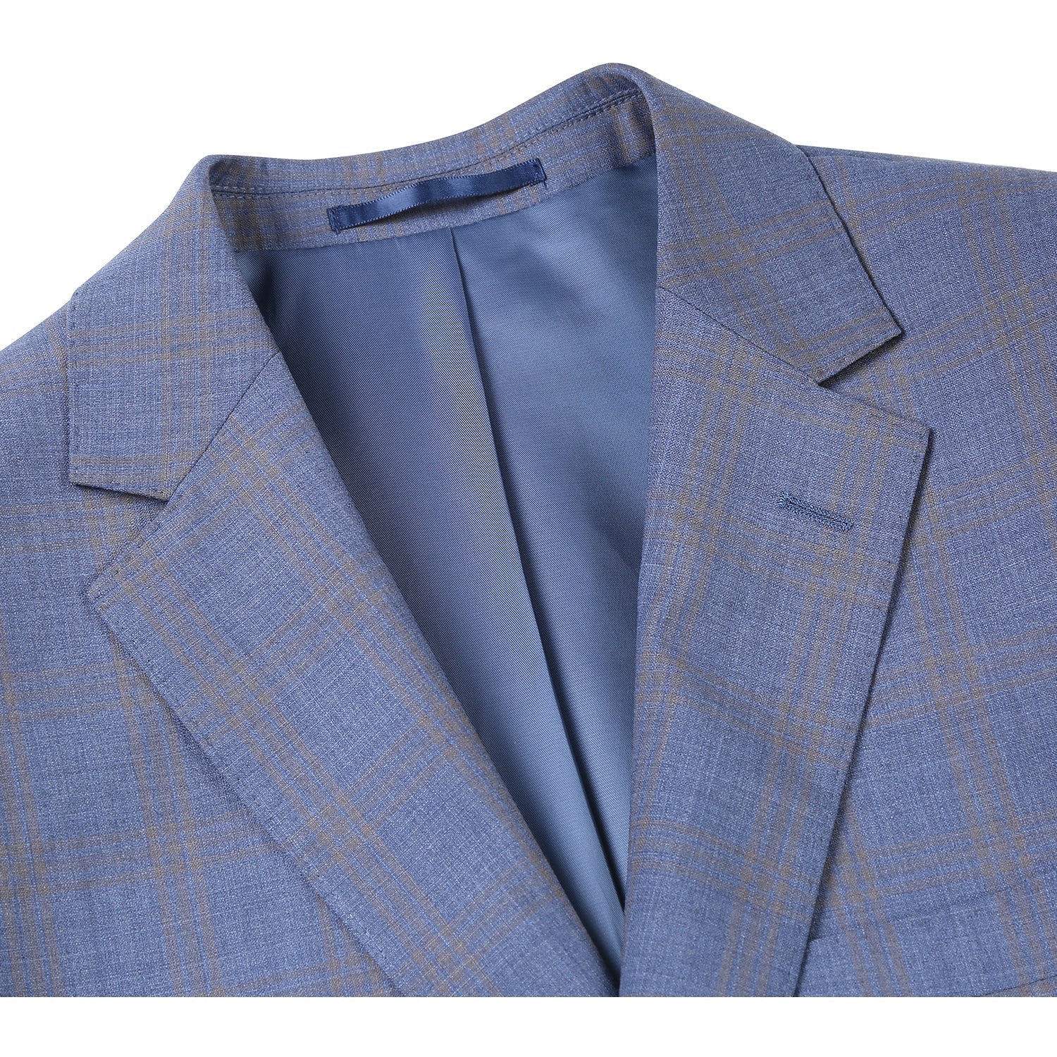 566-2 Men's New Slim Fit Wool Suit by Renoir
