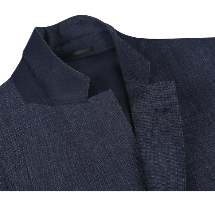 Men's Classic Fit Two Piece Wool Blend Suit