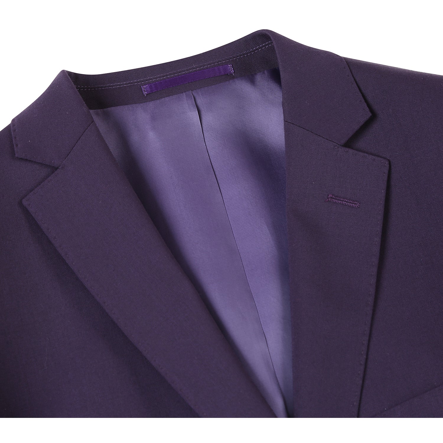 566-4 Men's Slim Fit Wool Suit by Renoir