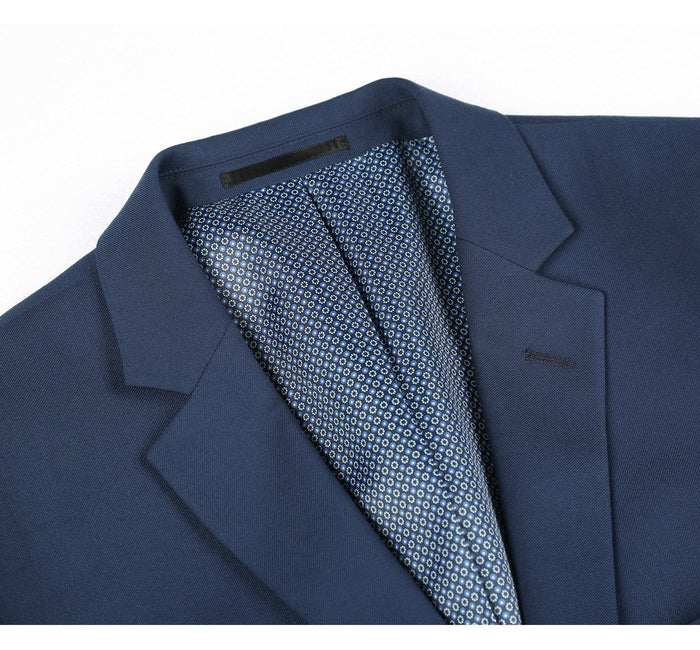 Men's Slim Fit Stretch 2-Piece Suit by Renoir
