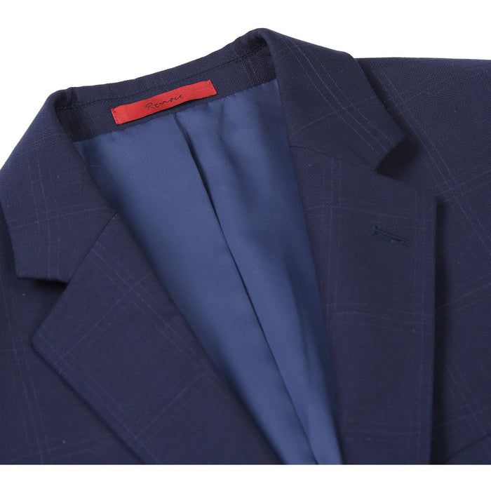 Slim Fit Checked Suit 293-29 for Men