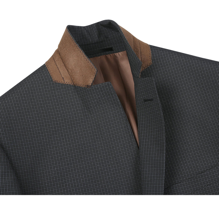 Men's Slim Fit Stretch Dress Suit by Renoir