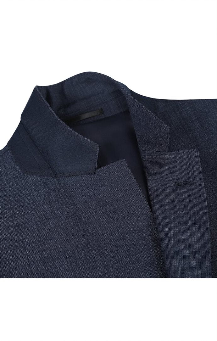 Wool Blend Regular Fit 2 Piece Suit by Renoir