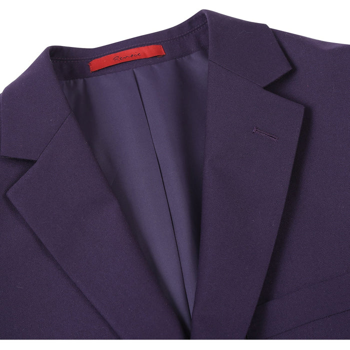 Men's Slim Fit Notch Lapel Suit 2-Piece by Renoir