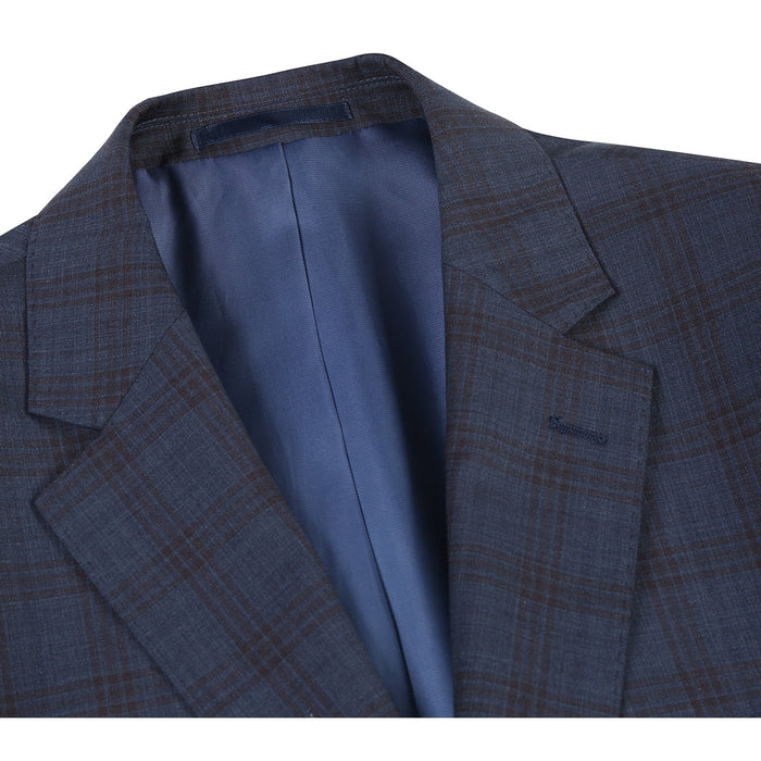 566-3 Men's Classic Wool Suit by Renoir