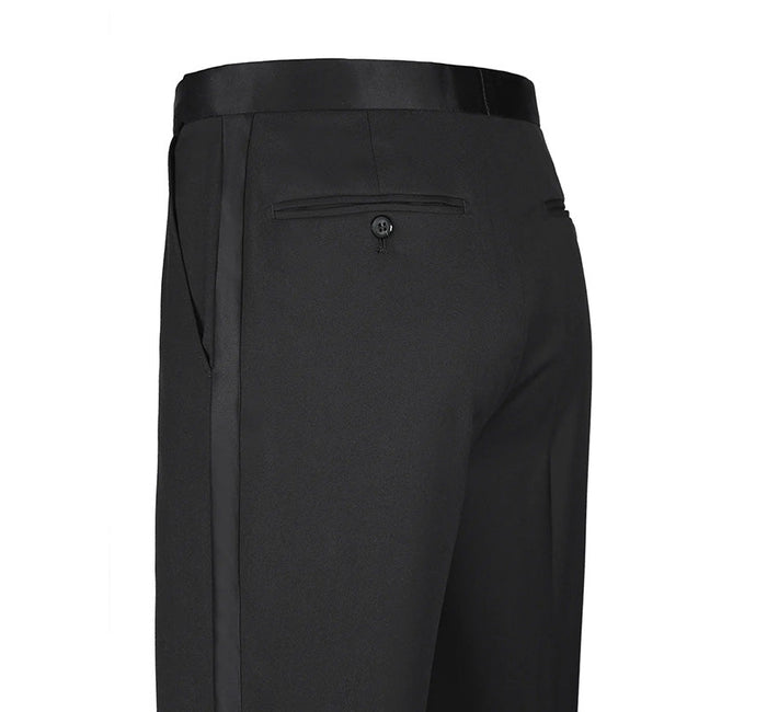 Classic Black Regular Wool Tuxedo Suit
