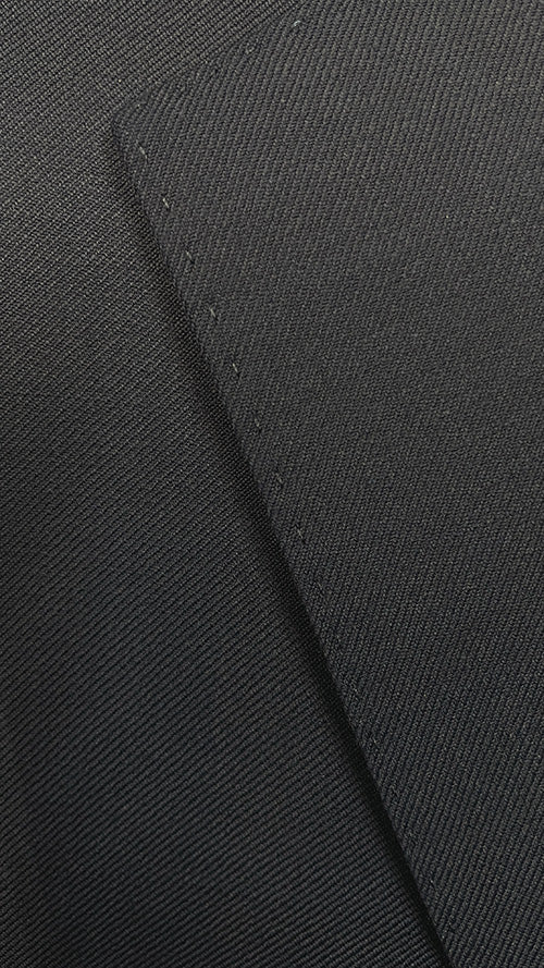 Bevagna Black Wool 2 Piece Suit Regular Fit