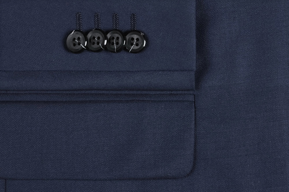Bevagna Wool Blue 2 Piece Suit