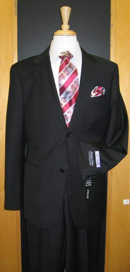 Dark Grey Pinstripe Single Breasted Three Buttons Front Side Vent Boy Suits for Men 3 Piece