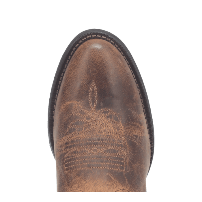 Laredo Maddie Leather Boot - Premium Brown Ankle Boot