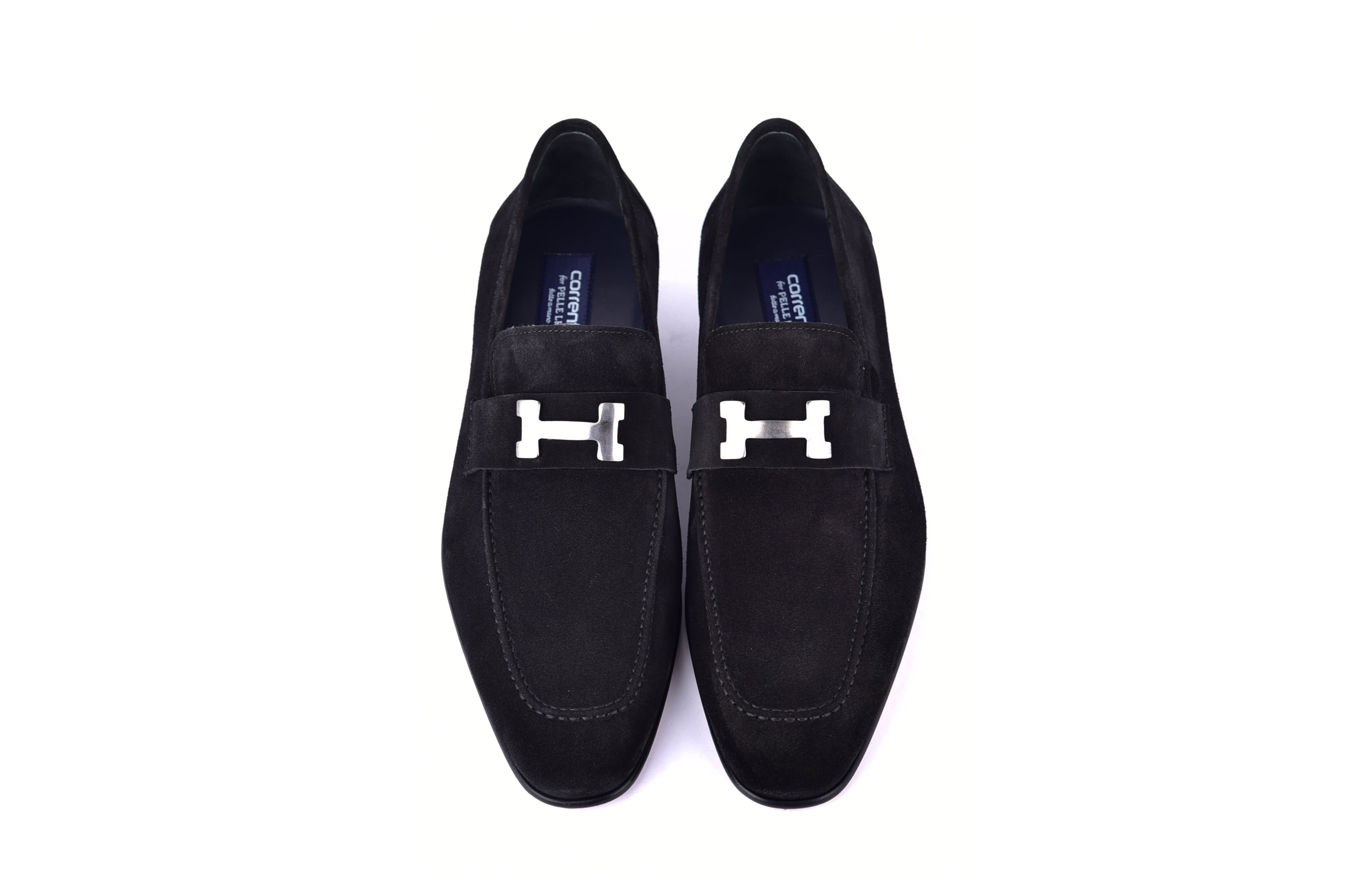 C02003-5760S H buckle Suede-Black