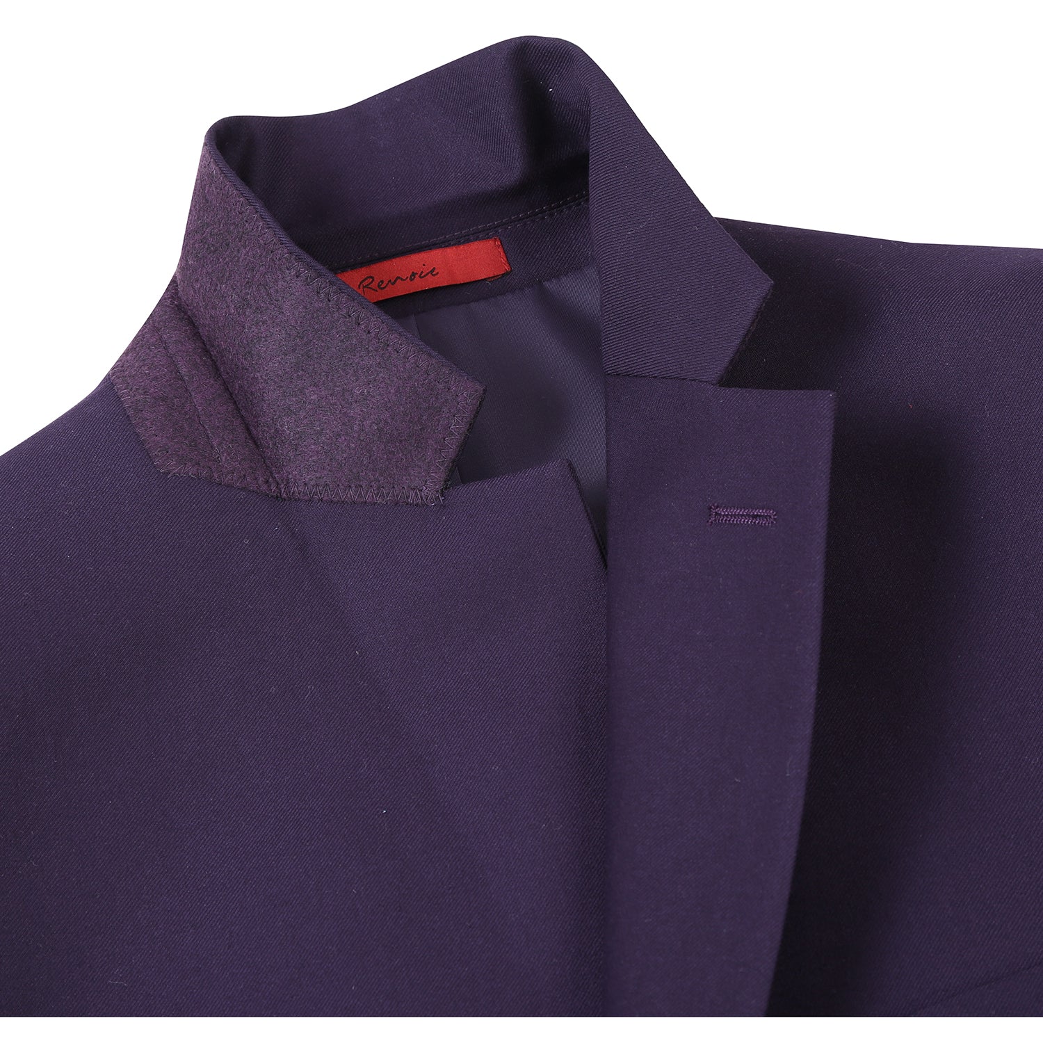 Men's Slim Fit Notch Lapel Suit 2-Piece by Renoir